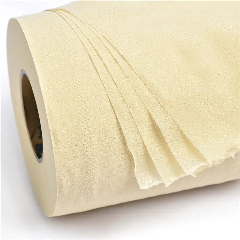 Пользовательские Абсолютно рулон ткани 4 слой бамбука туалетной бумаги