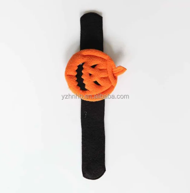 halloween slap clap bracelet party decoration bat pumpkin ghost