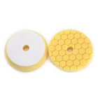 Customized accepted Size wholesale cheap Polyester High Quality hex logic buffing pad
