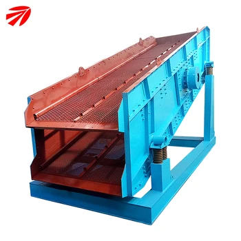 Gravel vibrating screen in quarry