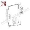 BR.110 European uPVC Tilt and Turn Window Hardware