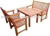 Solid Wood Table & Chair