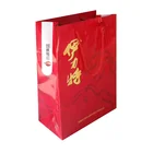 Hot Sale Kraft Paper Food Coffee Beverage Packing Carry Paper Bag