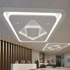 60x60 aluminum ceiling tile False ceiling bedroom ceiling designs