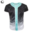 fashion rose sublimation baseball jersey