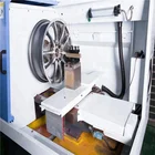 (GBT-L399)Diamond cut cnc alloy wheel rim repair machine lathe