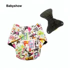 Waterproof bamboo charcoal nappy company Baby Cloth Diaper One Size