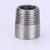 304 Stainless Steel Precision Casting Pipe Fittings Plumbing Fittings 1/2 3/4 Inch Male Threaded Nipple