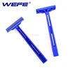 Disposable shaver twin blade from sweden stainless steel razor factory