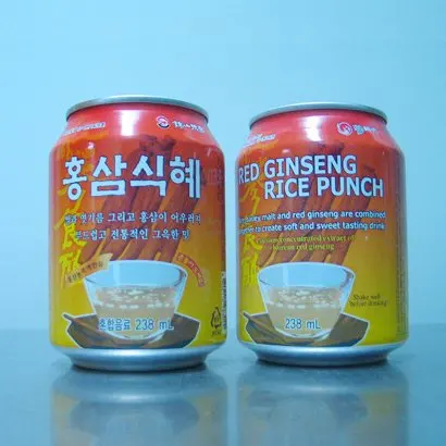 red ginseng punch drink
