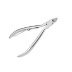 cuticle nipper stainless steel single double spring callus remover dead skin cutter