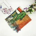 New arrival digital printing wool like cheap price cashmere pashmina shawl scarf for man