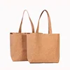 Factory supply cork shopping bag Eco-friendly cork handbag Cork shopping tote bag