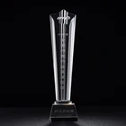 Transparent custom music acrylic trophy blank