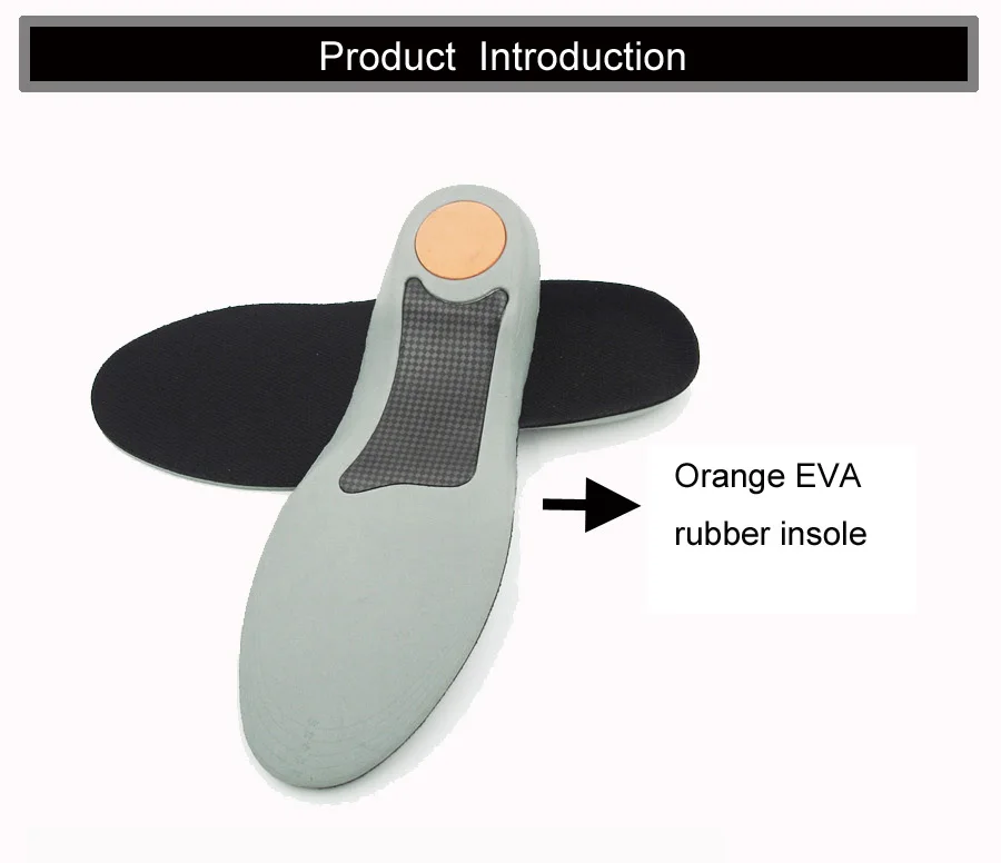 Hot rubber EVA foam sheet insole ecofriendly foot cushion removable