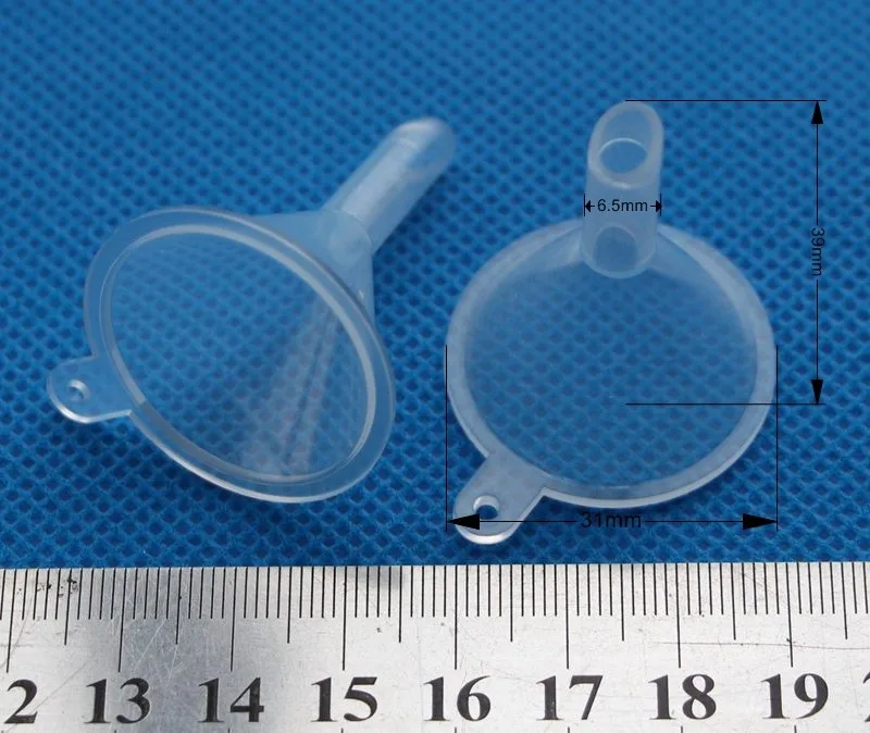 Very small essence perfume funnel Plastic Mini funnel