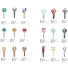 Lock Key Iron Double Handle Door Lock Blank Key