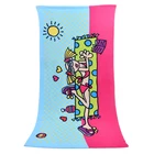 100% Polyester Microfiber Printed Beach Towel Custom Beach Towel
