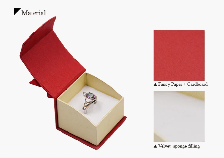 wholesale custom logo jewelry box packaging gift