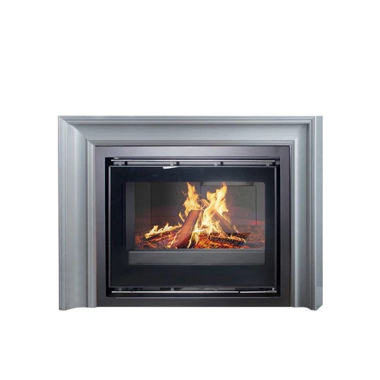ZLR18 Modern Outdoor Wood Burning Bio Fuel Fireplace Small Pellet Stove