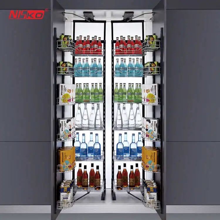 stainless steel pantry