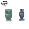 Custom Two Styles Natural Gemstones Animal Owl Carvings