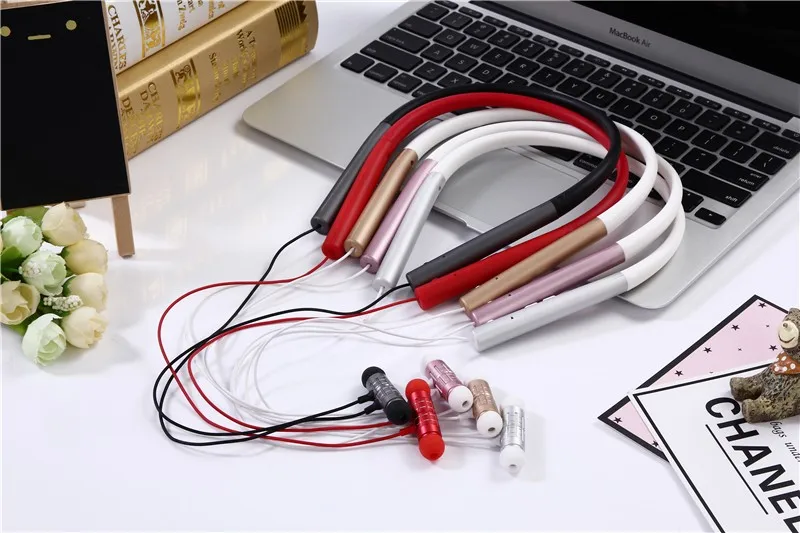 Wireless Portable Stereo Magnet Running Neckband - ANKUX.COM