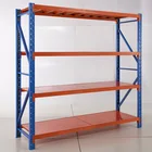 Prefab warehouse light duty shelf steel structure warehouse racking