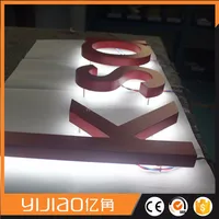 Stainless Steel Acrylic Sign Makers Led