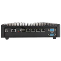 X86 Intel Fanless Firewall Computer With