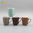 Promotional smart drinking 350ml full color glazed reusable ceramic tea coffee cup