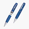 Metal material 2gb wholesale usb pen drive, usb flash drive laser pointer ball pen, pendrive wholesale 64MB-64GB memory stick