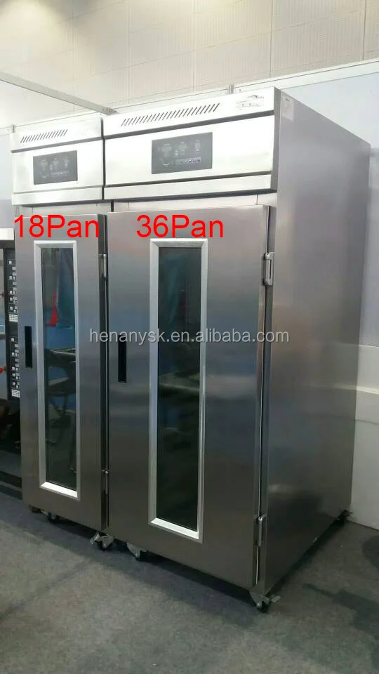 36 Pan Professional Electric Steam Type Oven Bread Ferment Tank Hot Air Circulation Foaming Type Fermentation Room