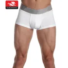 Waistband custom logo wholesale white boxer briefs for men