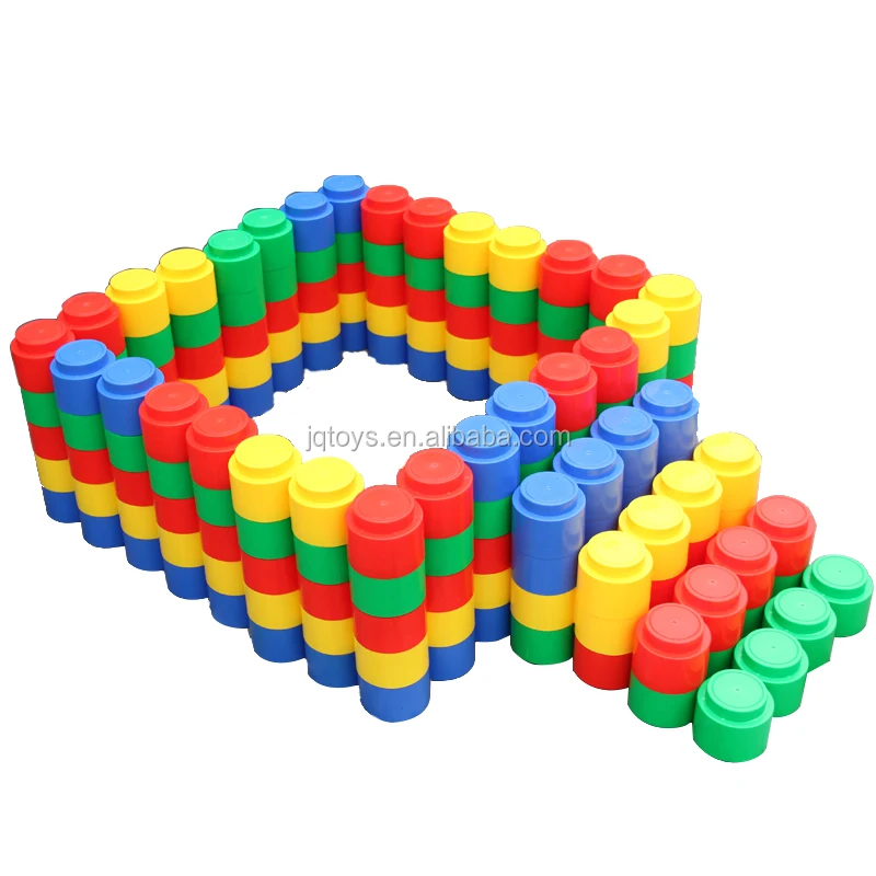 big plastic building blocks