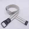 1.5 inches Manufacture Cotton Polyester Nylon Double Square Ring Flat Fabric Strap Belt For Jeans