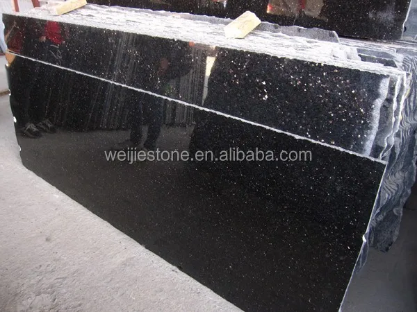 Granite Slab For Floor Covering - Buy Indian Black Galaxy Granite Slab ...