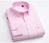 wholesale top brand names casual style no iron button down oxford men shirts