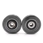 M8 screw thread Elevator lift roller pulleys wheels SELCOM 3201.050032 6202 RS bearing for sale
