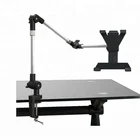 H47-1C56 Indoor Convenient Non Slip Clamp Tablet Desk Mount for iPad 2