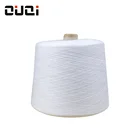 Wholesale raw white core spun 100% cotton polyester dyed yarn
