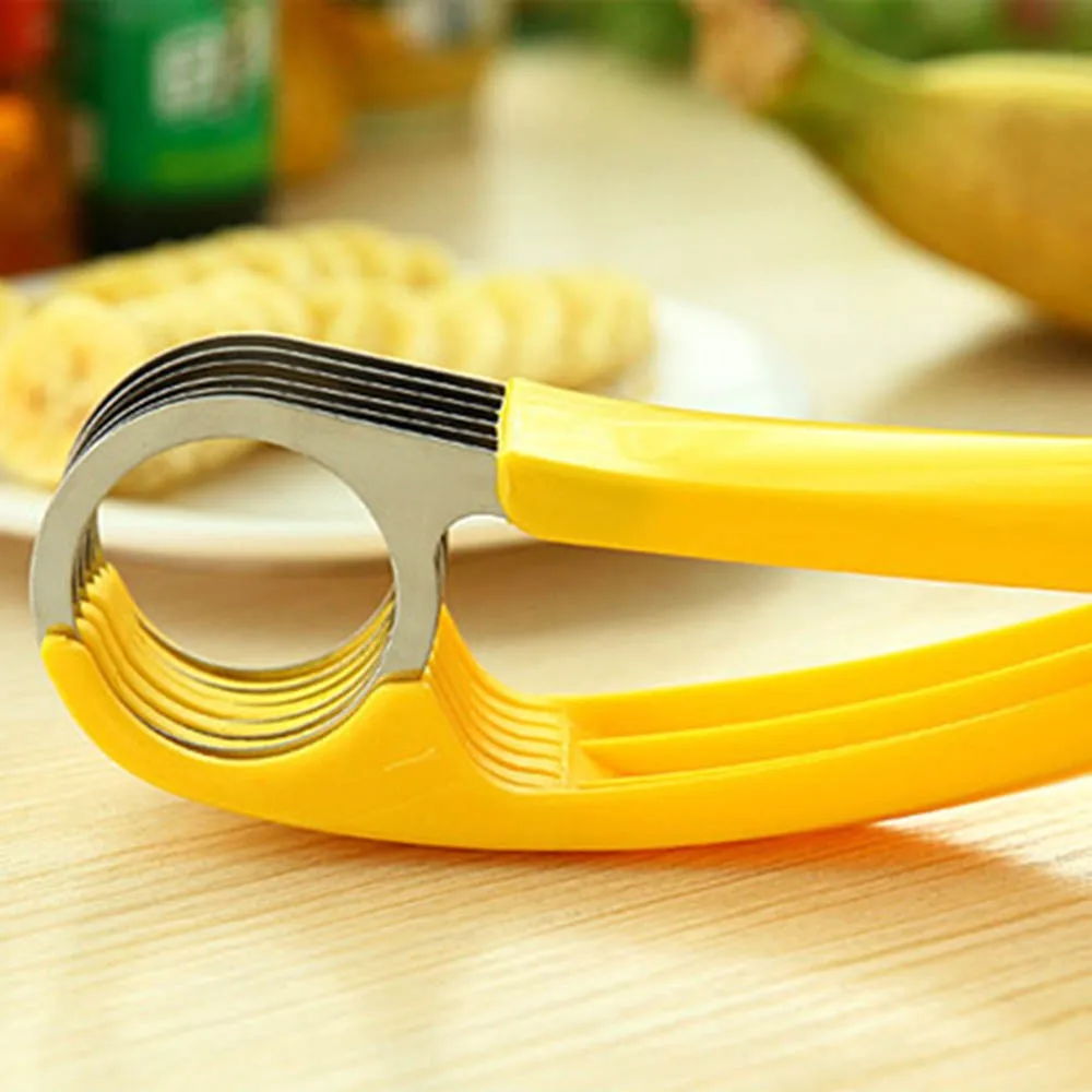 Banana Slicer Chopper Cutter Cucumber Vegetable Peeler Salad Home Tool Fruit Cucumber Vegetable Slicer kitchen Tools KC1011