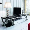 living room furniture stainless steel TV stand modern corner tv stand
