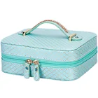 OEM Gift Bag Jewelry Fish Scale Pattern Travel Jewellery Organizer Box