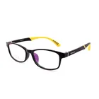 Factory Directly Black and Yellow Kids Optical Glasses