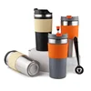 450ML Thermos Travel Mug with Lid and Sleeve Insulated Travel Coffee Mug Cup Stainless Steel Tumbler Cup French Press