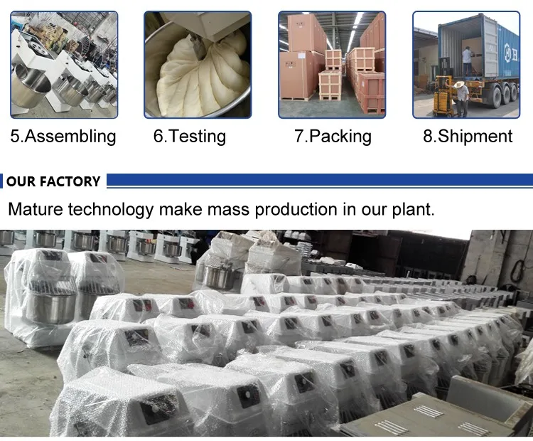 三攪拌機多機能ベーキング機器商業ステンレス鋼ドウミキサー仕入れ・メーカー・工場