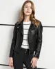 China supplier Online clothing store Hot Sale New Style Pakistan black women pu leather jacket