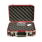 Latest Combination Fashion Double Sided Handgun Pistol Lock Security Black Aluminum Gun Case