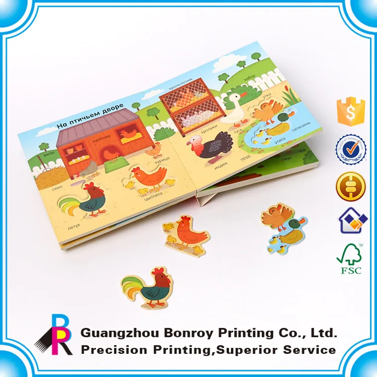 eco-friendly customized kids coloring painting drawing book